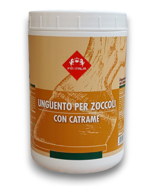 Unguento per zoccoli con catrame